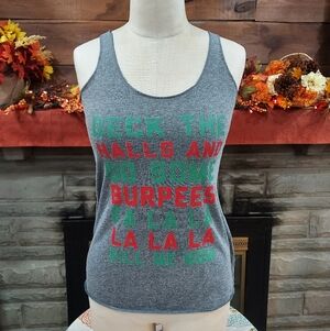 Festive Holiday Workout Tank Size XS
